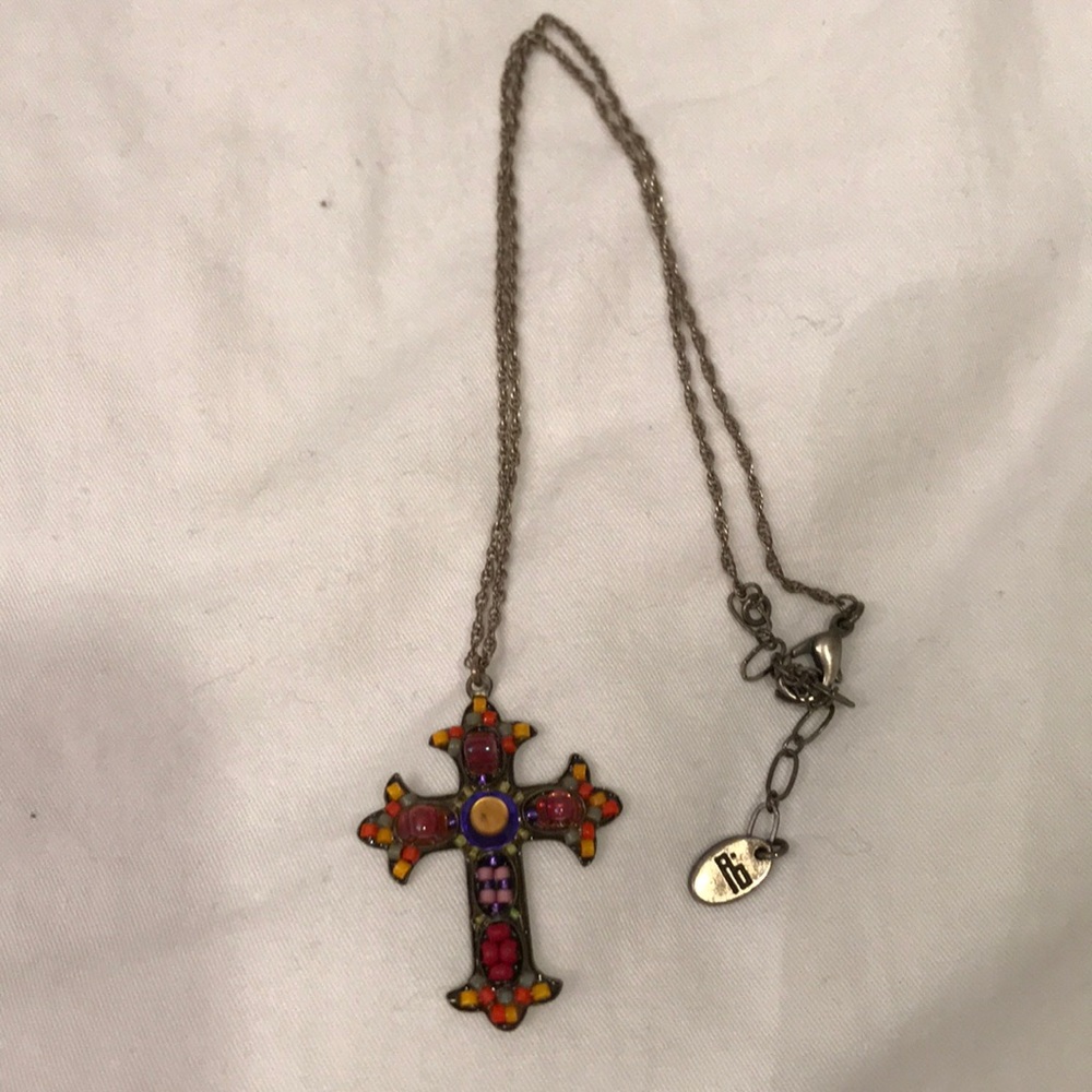 Ayala Bar Cross Necklace